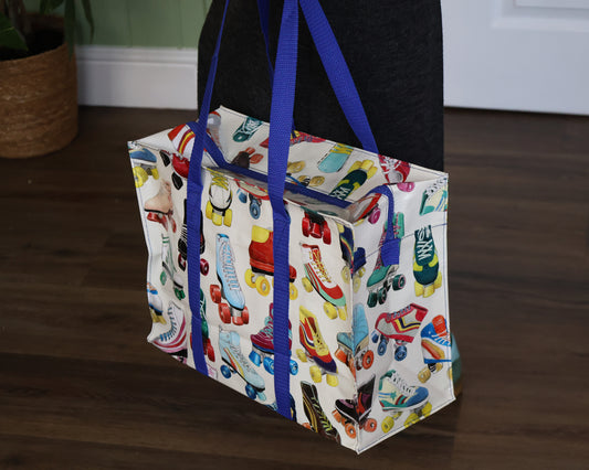 Roller Skates Shoulder Tote
