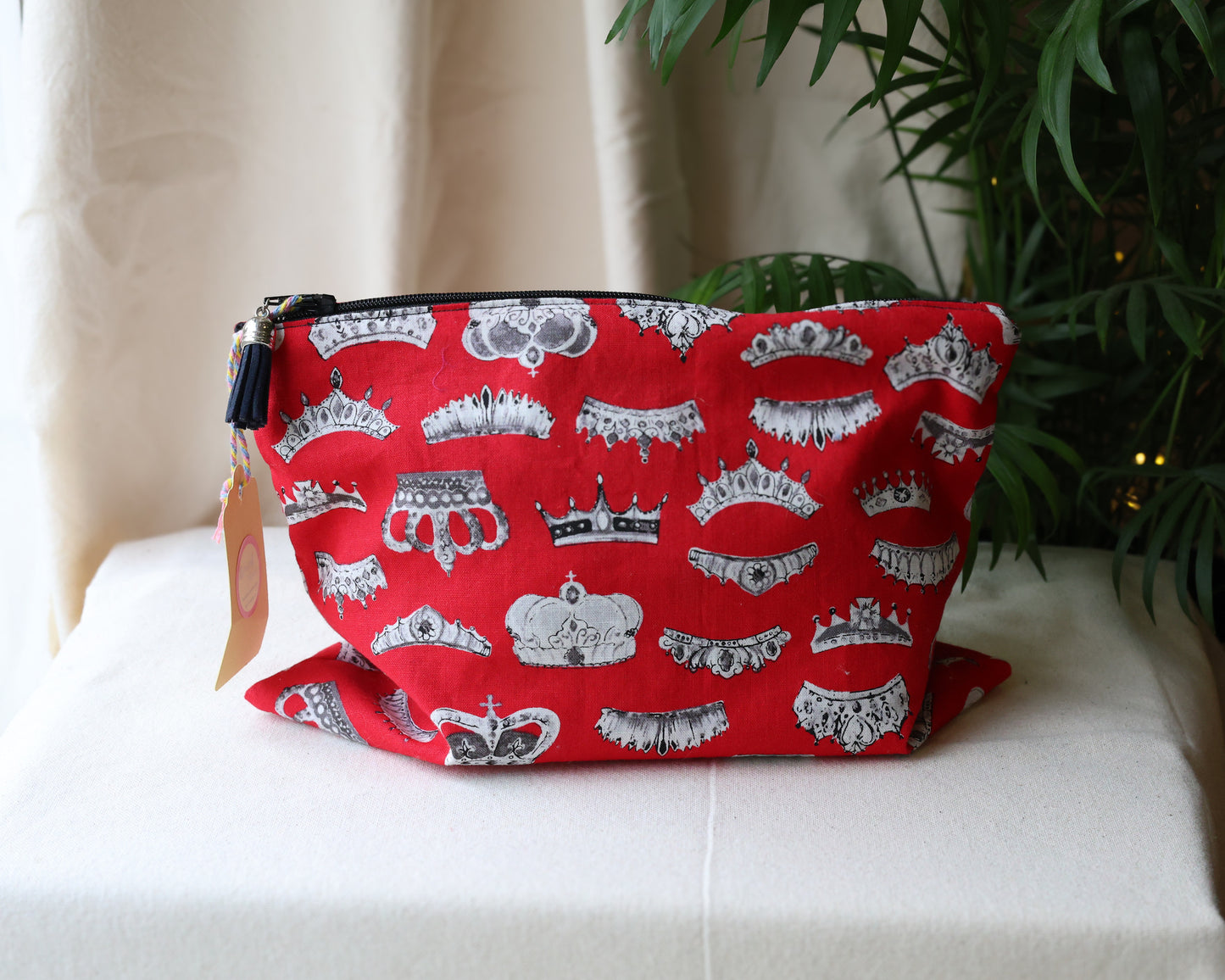 Red Crowns Everyday Pouch