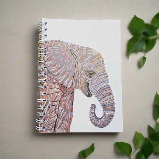 Original Art Elephant A6 Notebook
