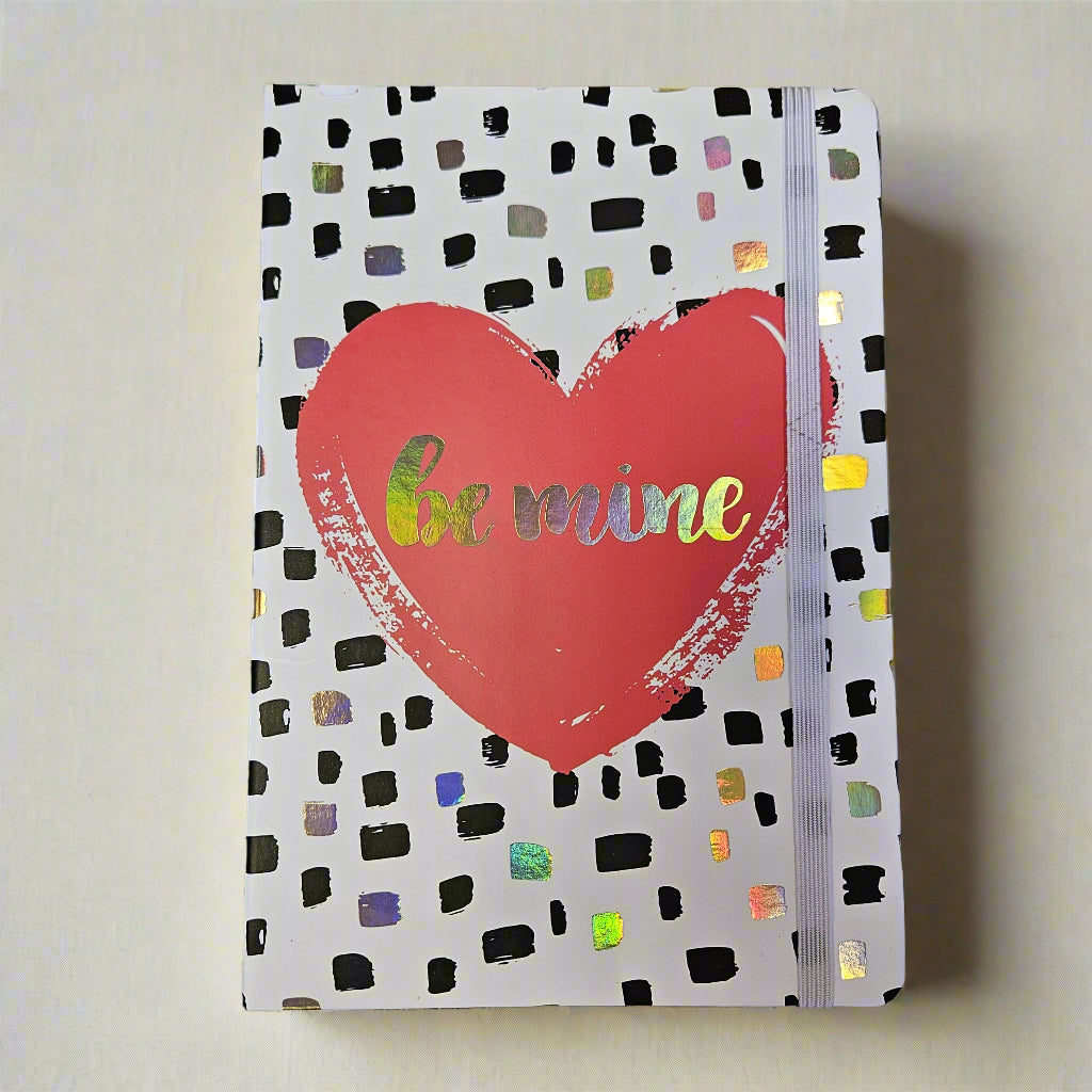 Be Mine Gold Foil A5 Notebook