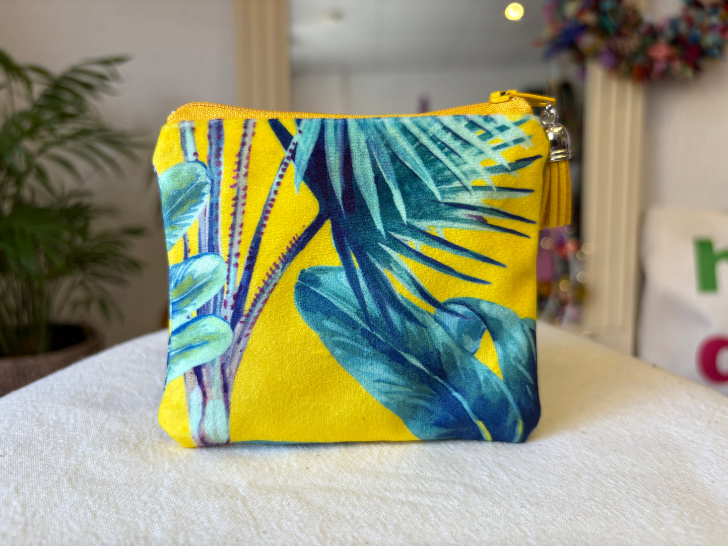 Palm Springs Velvet Purse
