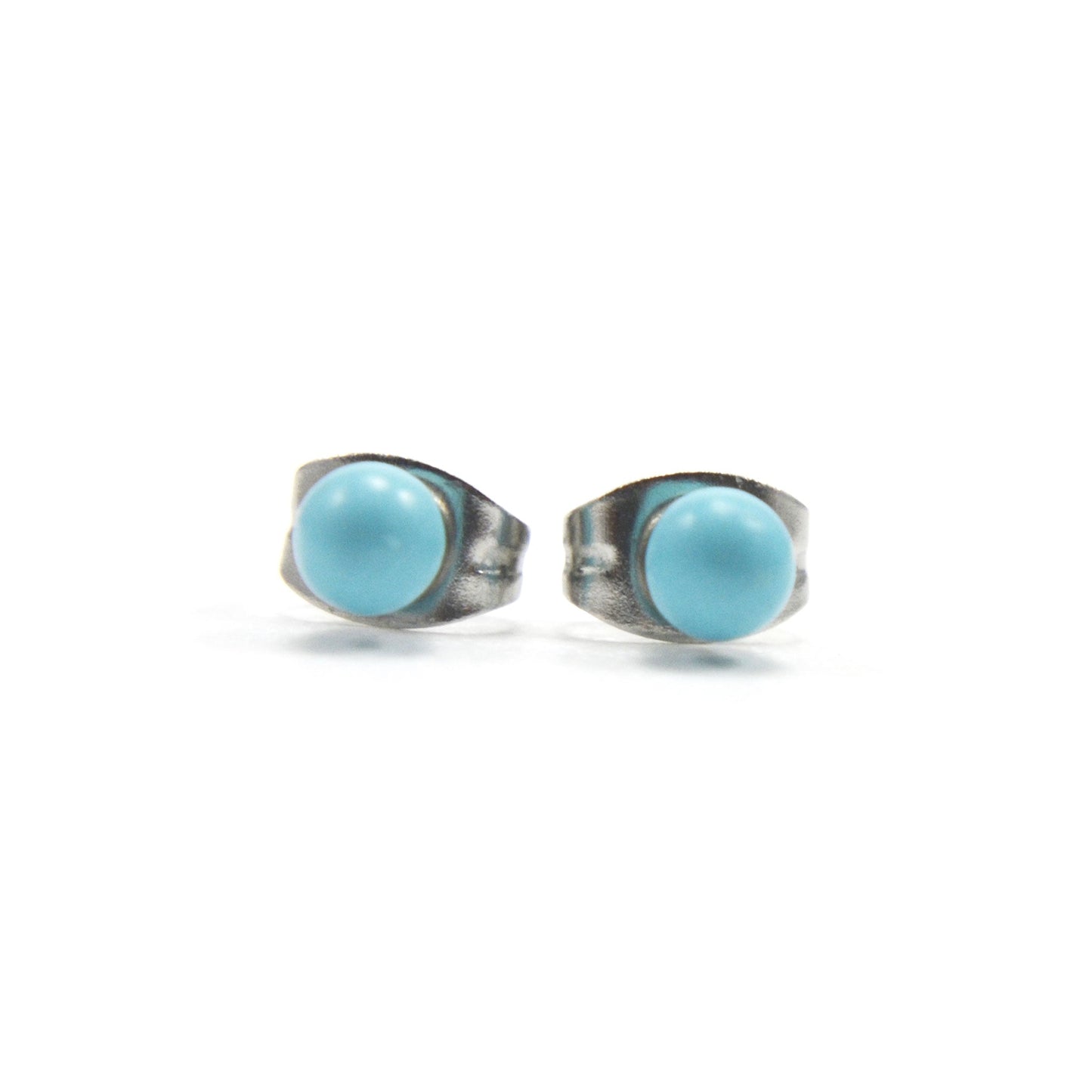 4mm Turquoise Ball Studs