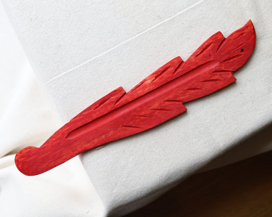 Mango Wood Leaf Ash Catchers