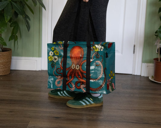 Octopus Shoulder Tote