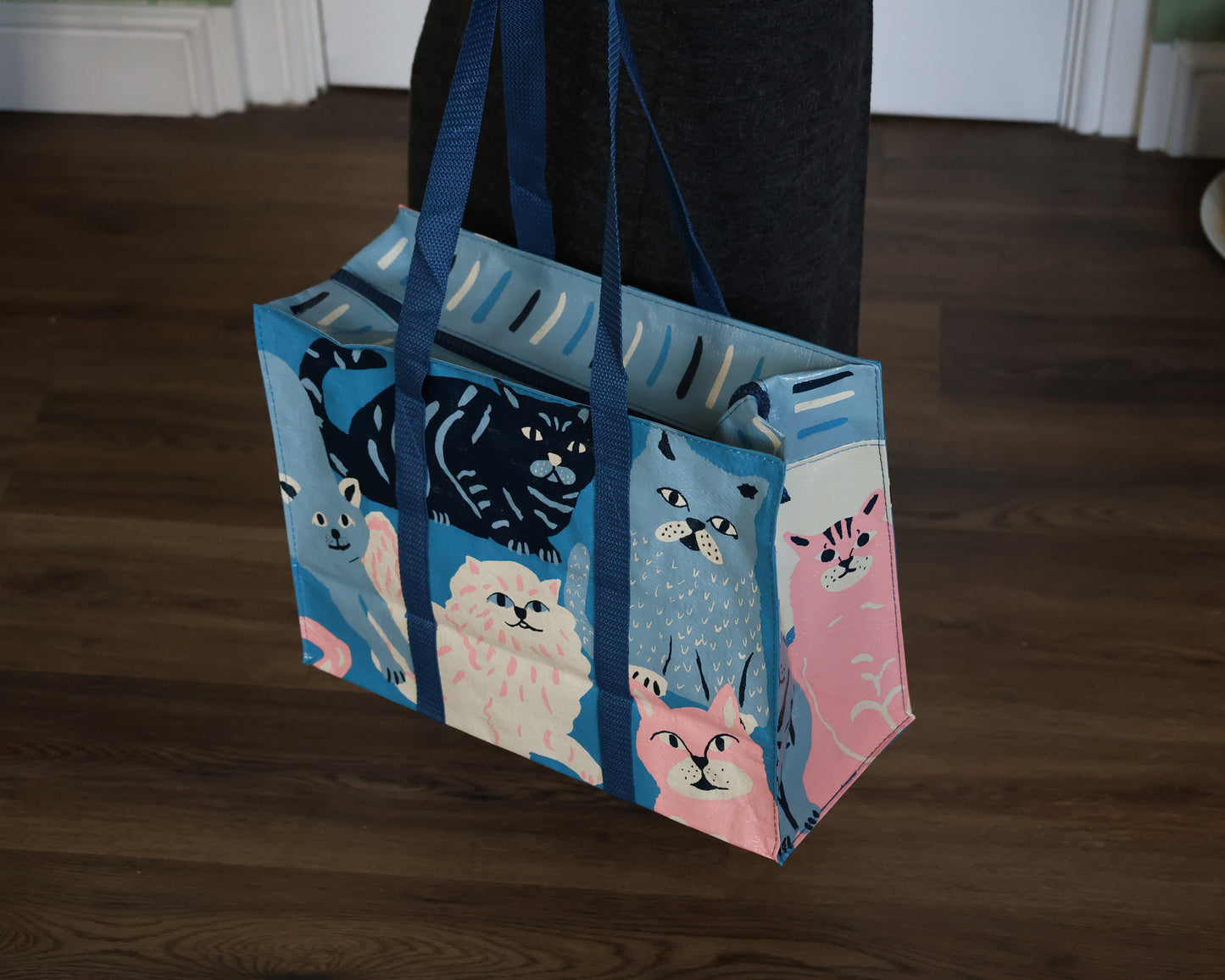 Happy Cats Shoulder Tote