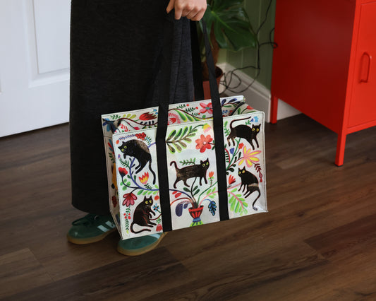 Here Kitty Shoulder Tote