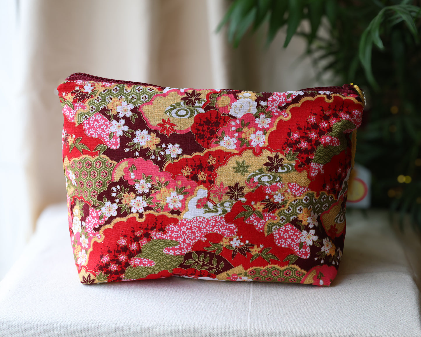 Isumi Red Japanese Wash Bag