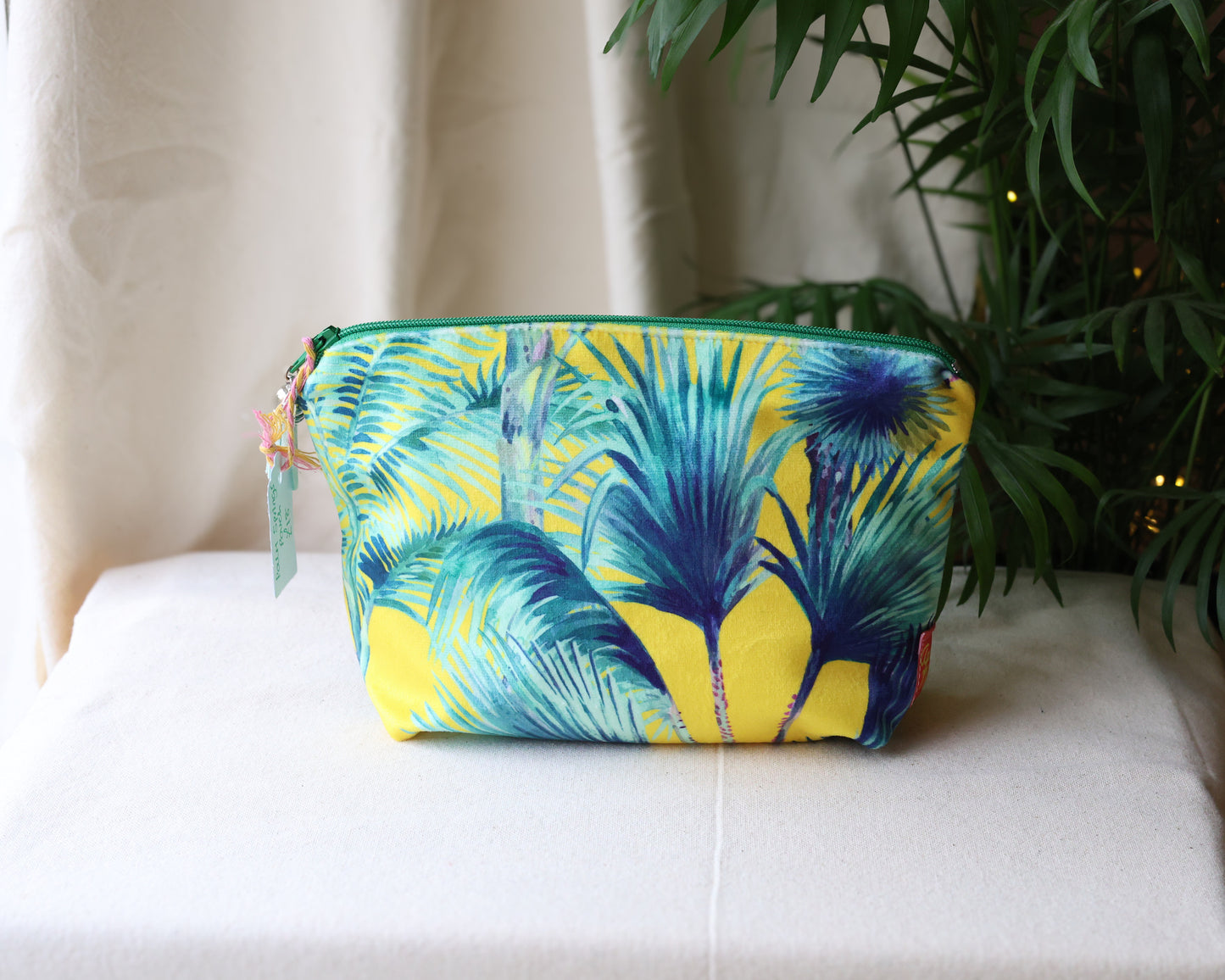 Palm Springs Velvet Everyday Pouch