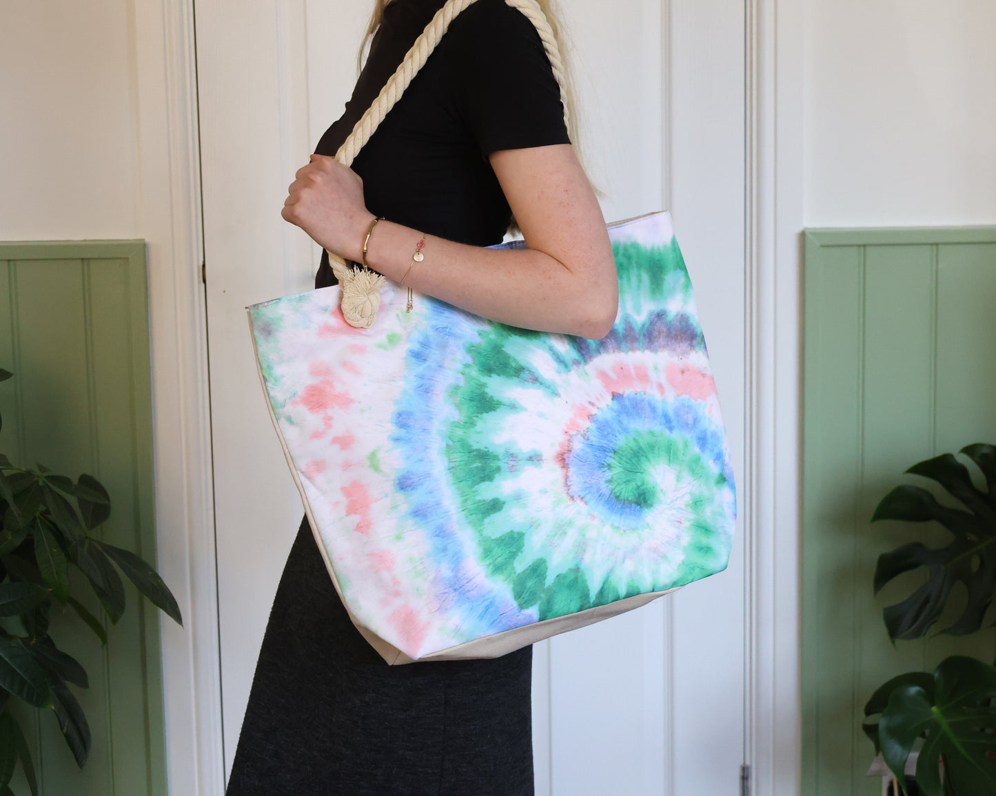 Nature Vibe Rope Handle Bag