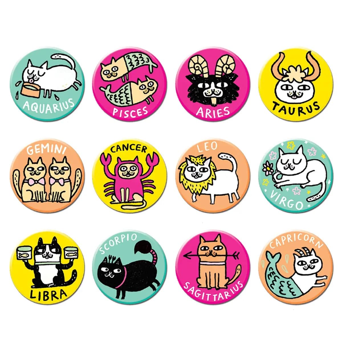 Gemini Catstrology Badge