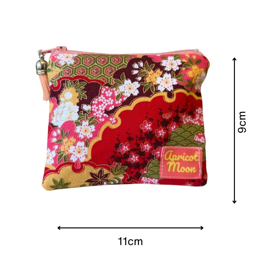 Isumi Red Japanese Purse