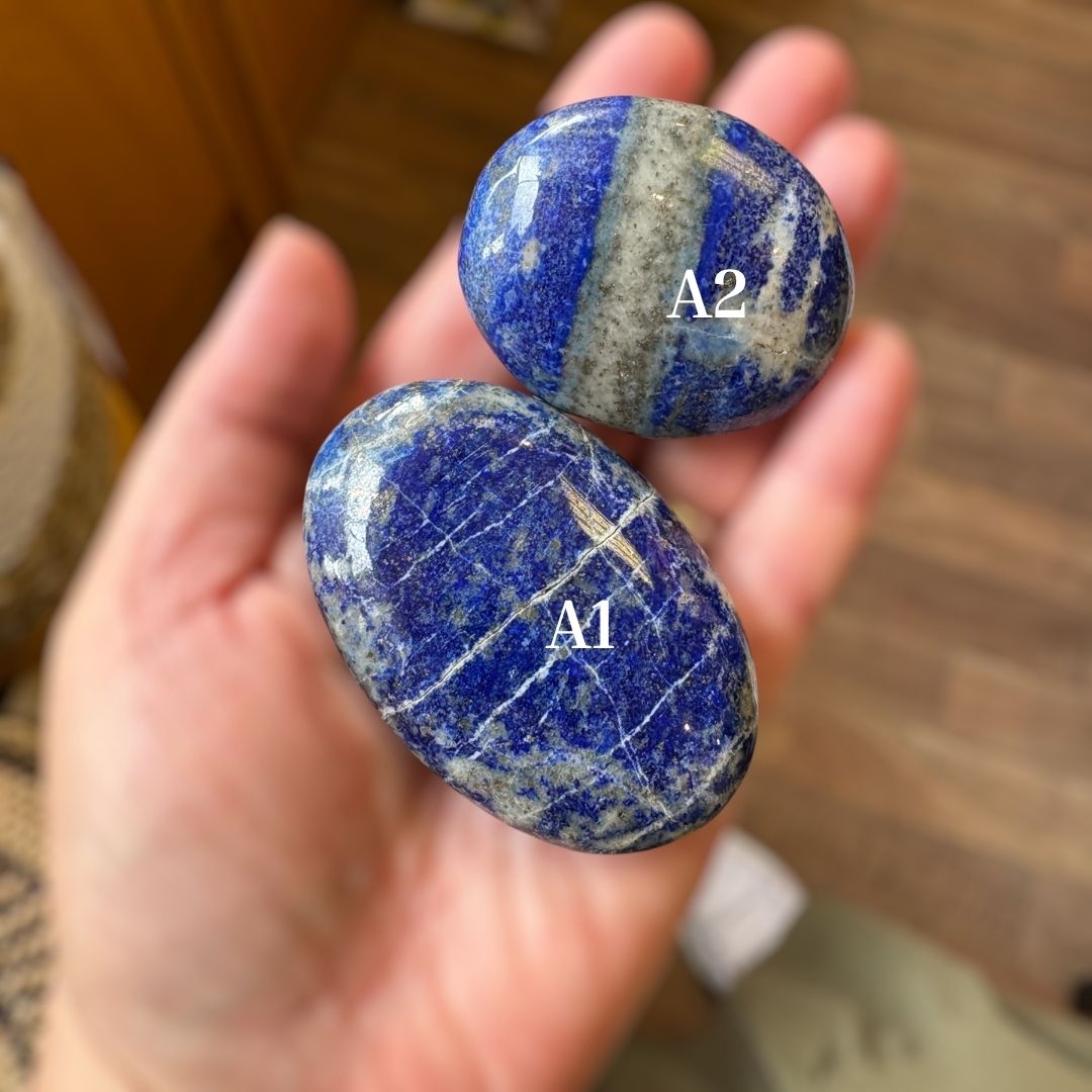 Lapis Lazuli Palm Stone