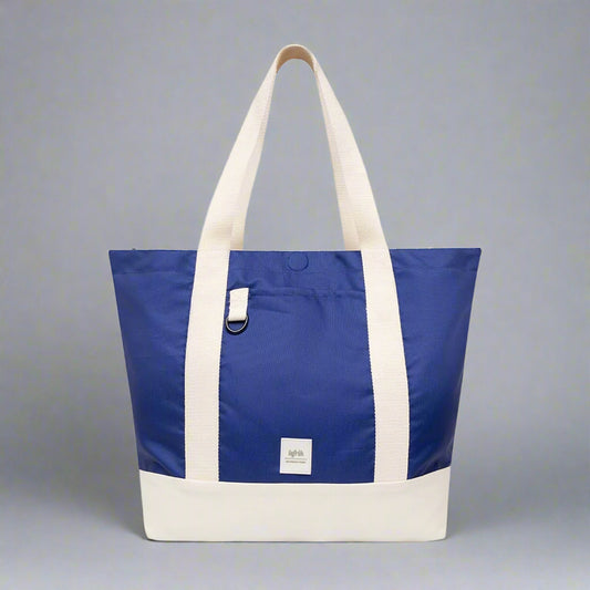 Marine Stripes Reversible Tote