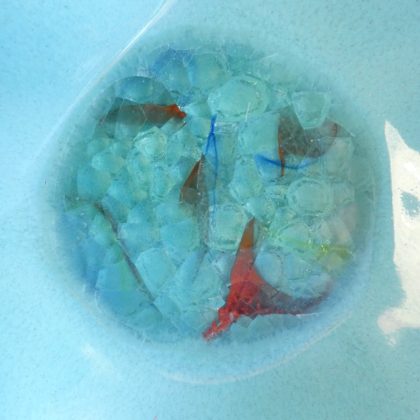 Sea Green Wave Bowl