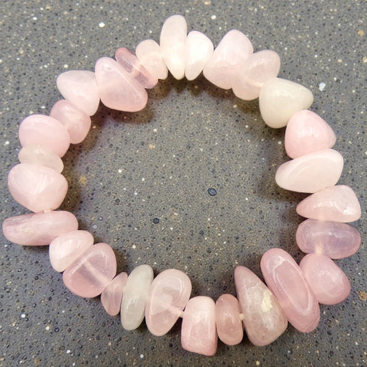 Rose Quartz Chunky Bracelet