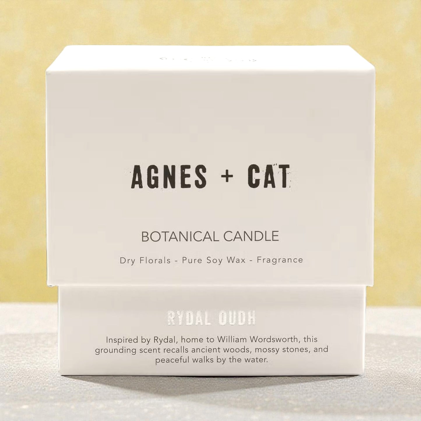 Agnes + Cat Botanical Soy Wax Candle - Rydal Oudh