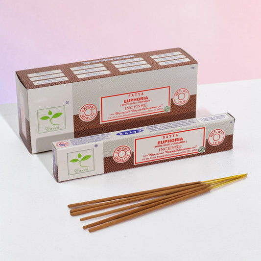 Satya Incense - Euphoria (White Sage & Cinnamon)