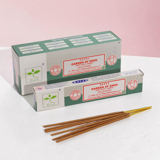 Satya Incense - Garden of Eden (White Sage & Jasmine)
