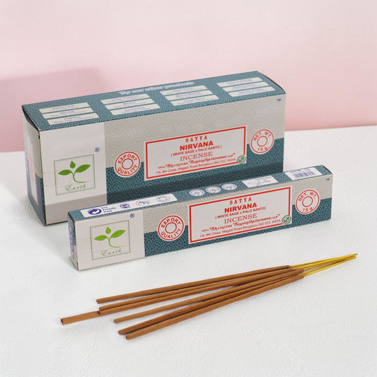 Satya Incense - Nirvana (White Sage & Palo Santo)
