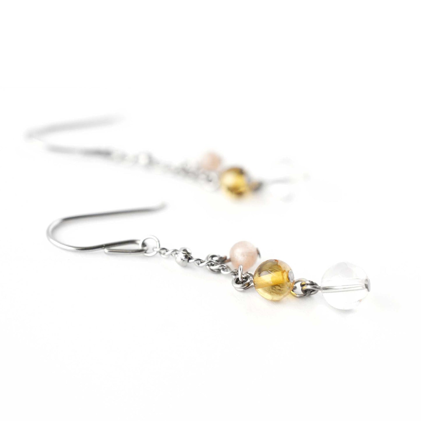 Joy Gemstone Drop Earrings
