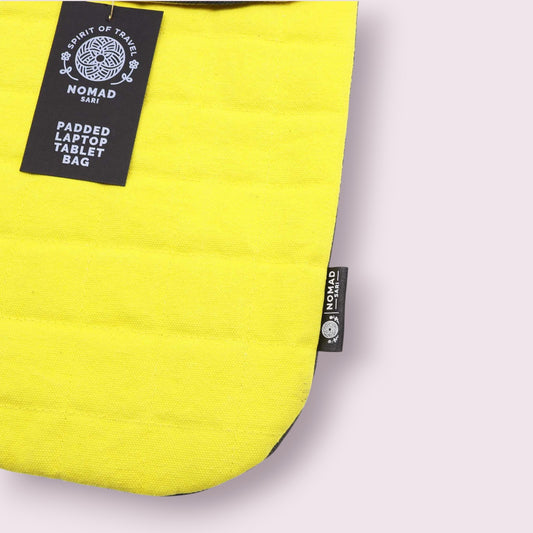 Sunflower Quilted Tech Pouch