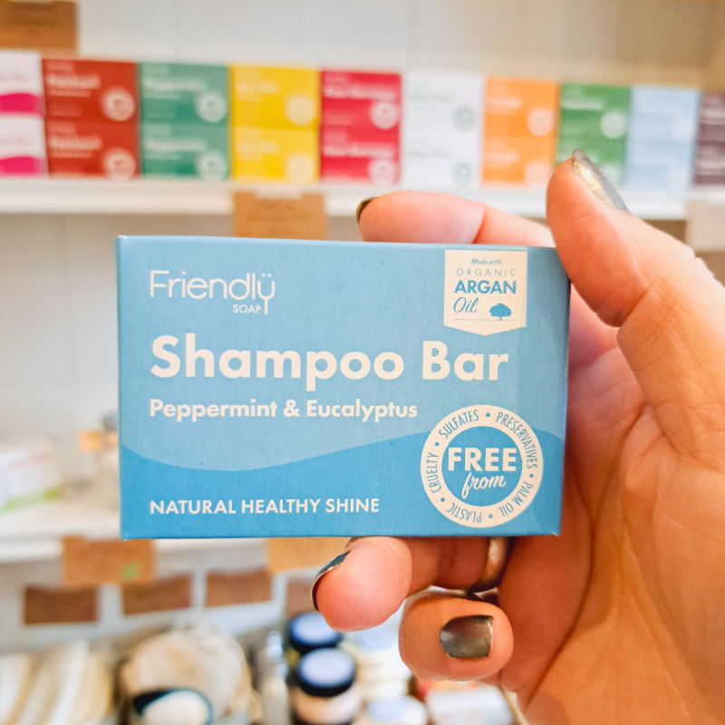 Peppermint & Eucalyptus Shampoo Bar