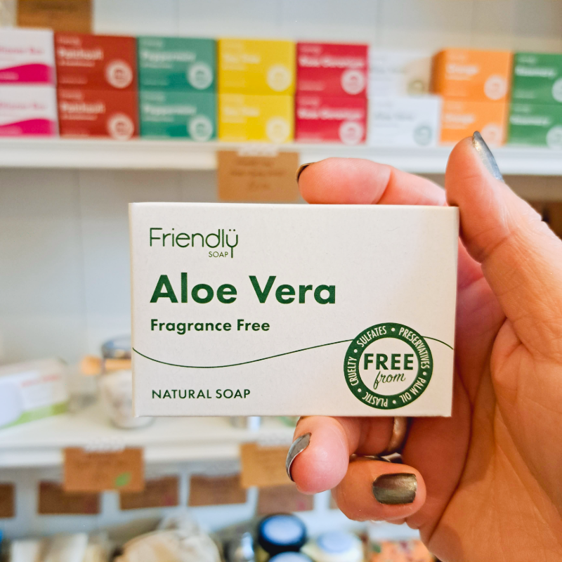 Aloe Vera Fragrance-Free Soap