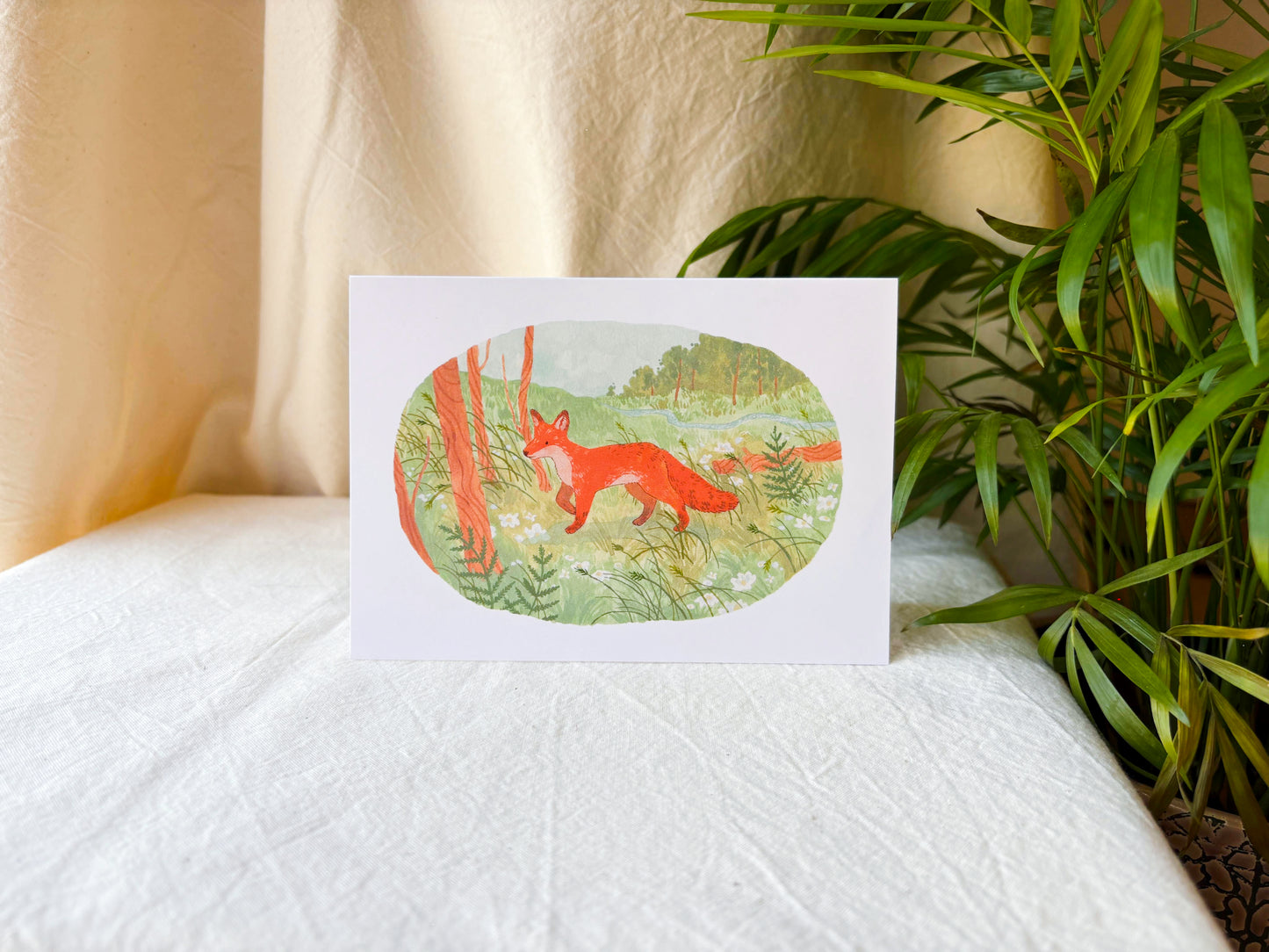 Fox In The Forest Card