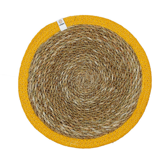 Yellow Edge Table Mat