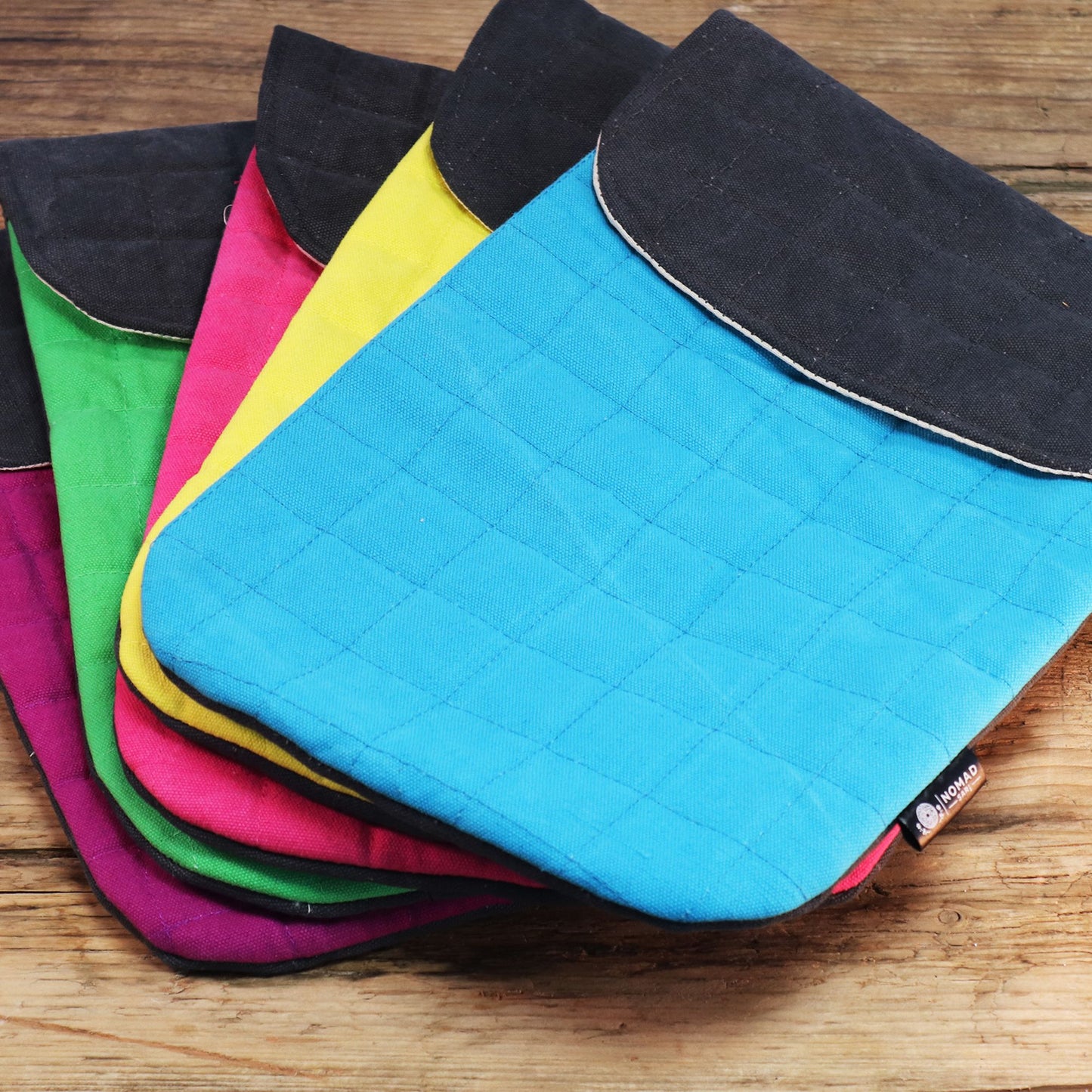 Sunflower Quilted Tech Pouch