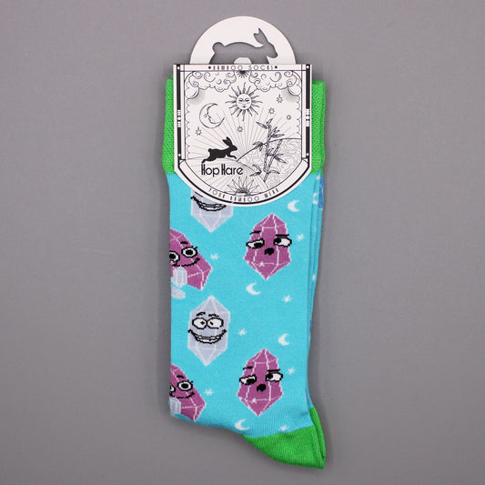 Lucky Gemstones Bamboo Socks – L/XL