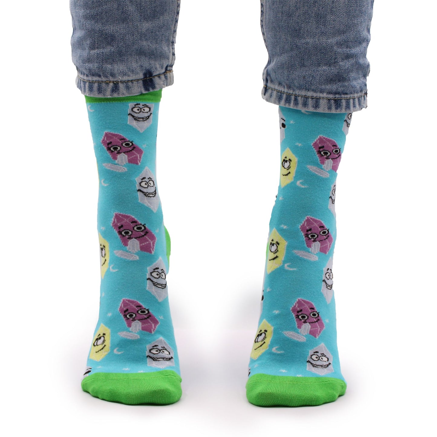 Lucky Gemstones Bamboo Socks – L/XL