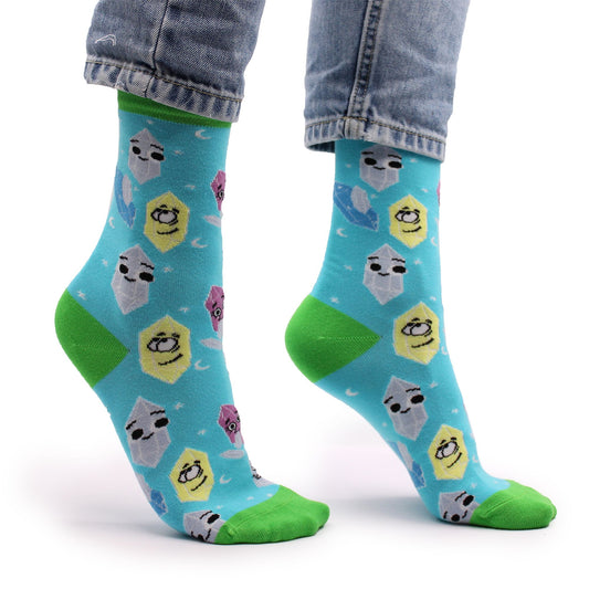 Lucky Gemstones Bamboo Socks – L/XL