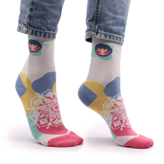 Meditation Bamboo Socks S/M