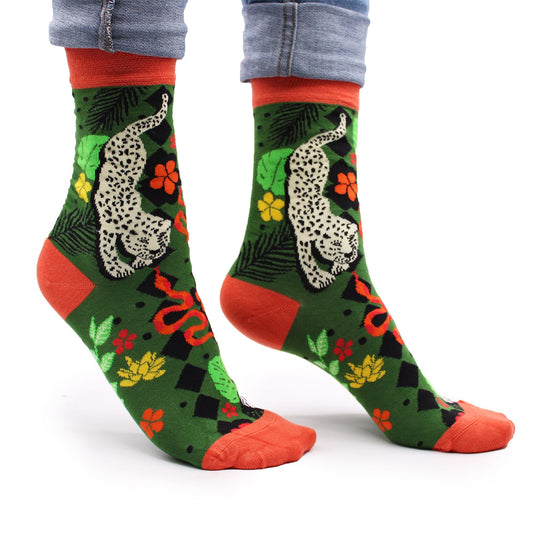 Bali Jungle Bamboo Socks – S/M