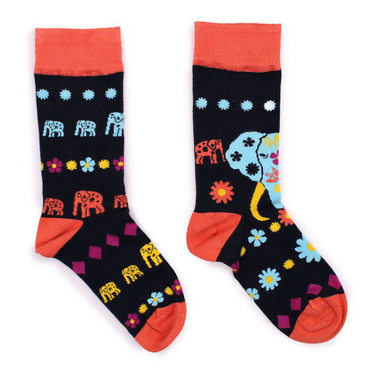 Cosmic Elephant Bamboo Socks S/M