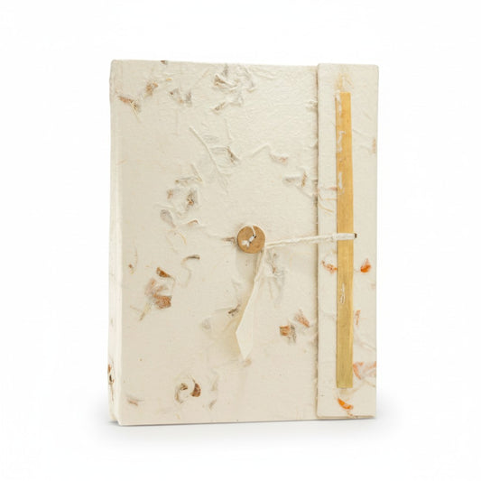 Lokta Paper Mixed Flowers Notebook – Large