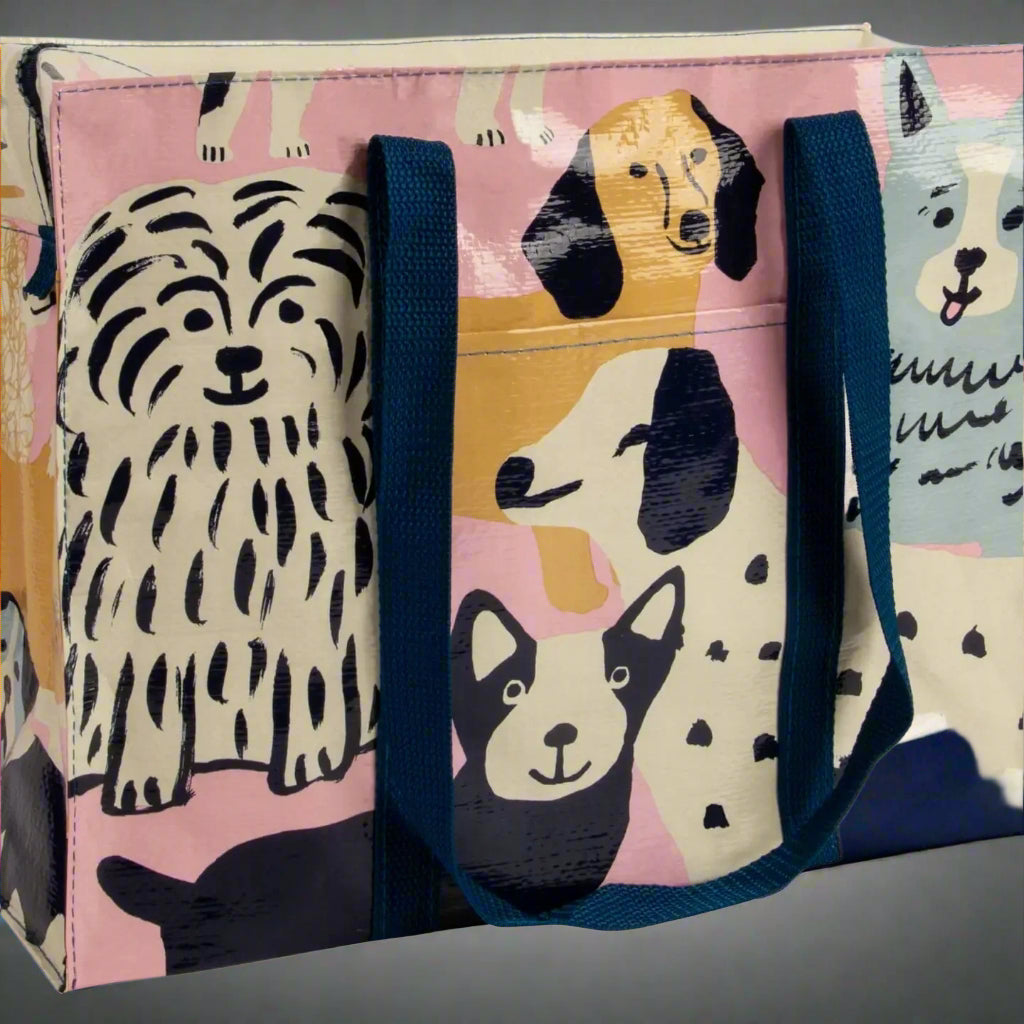 Happy Dogs Shoulder Tote