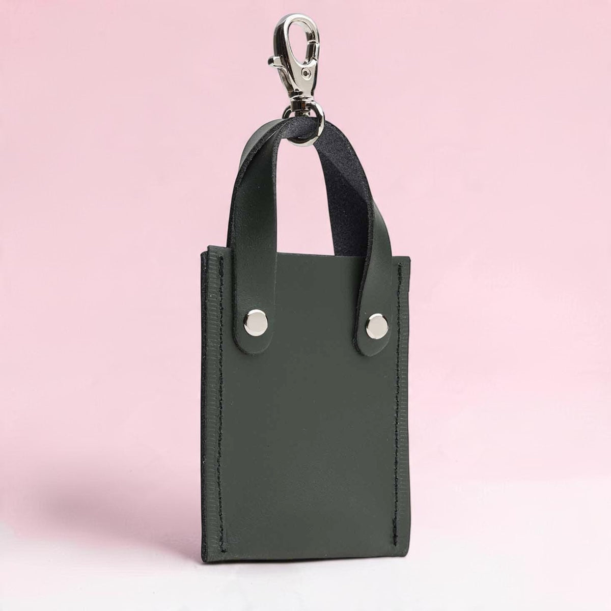 Mini Tote Bag Charm - Ivy Green