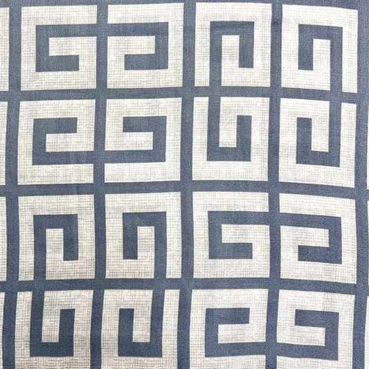 Grey Maze Print Scarf