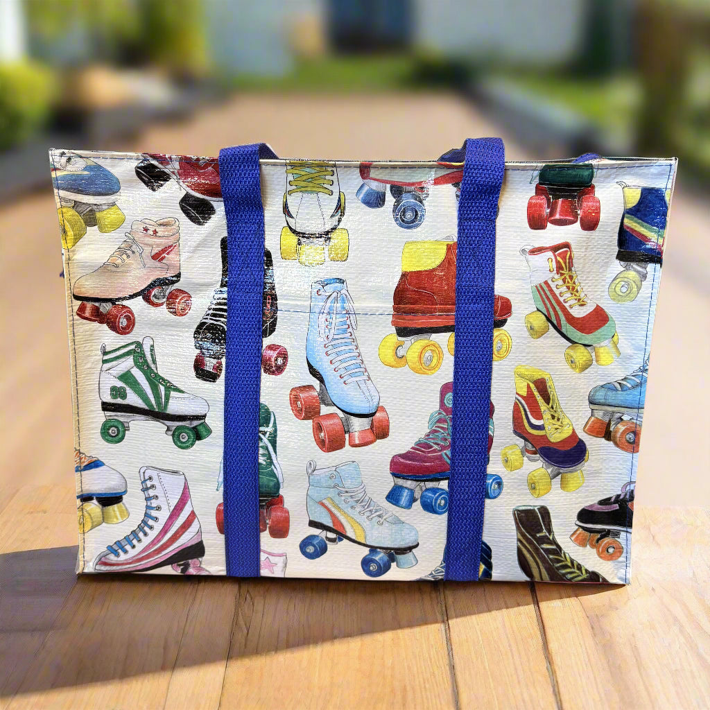 Roller Skates Shoulder Tote