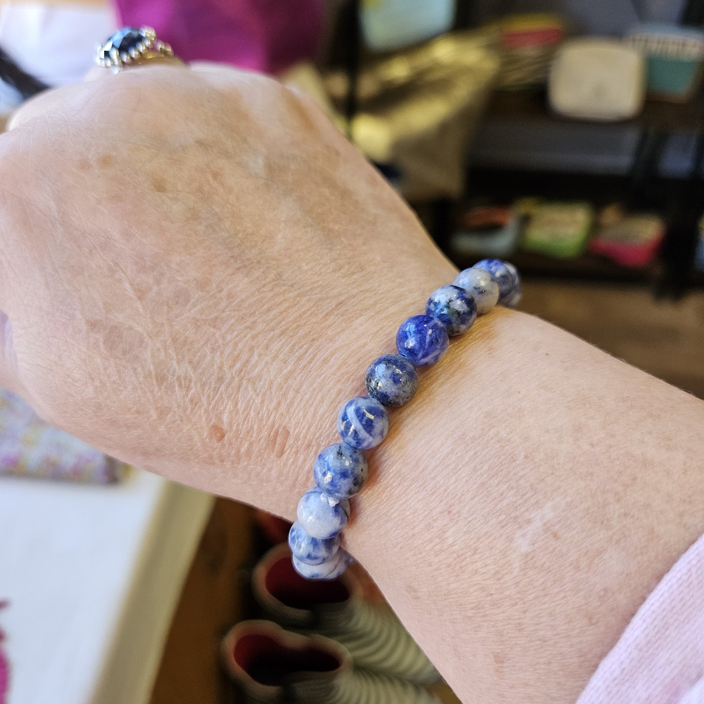 Truth & Clear Thinking Sodalite Manifestation Bracelet