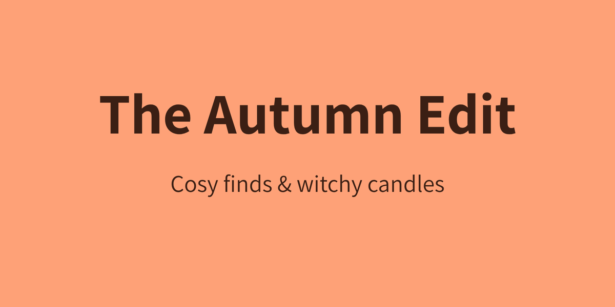 The Autumn Edit: cosy finds and witchy candles