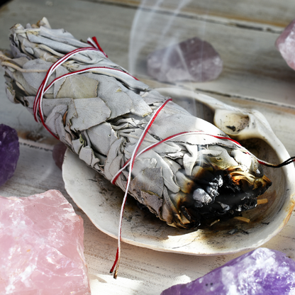 White Sage & Cedar Smudge Stick (9 inch)