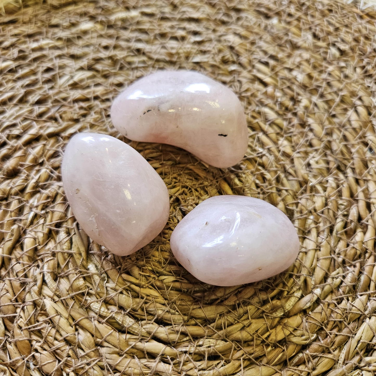 Rose Quartz Large African Tumble Stone