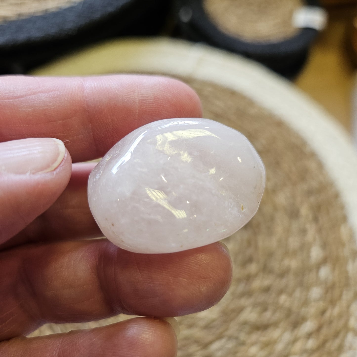 Rose Quartz Large African Tumble Stone