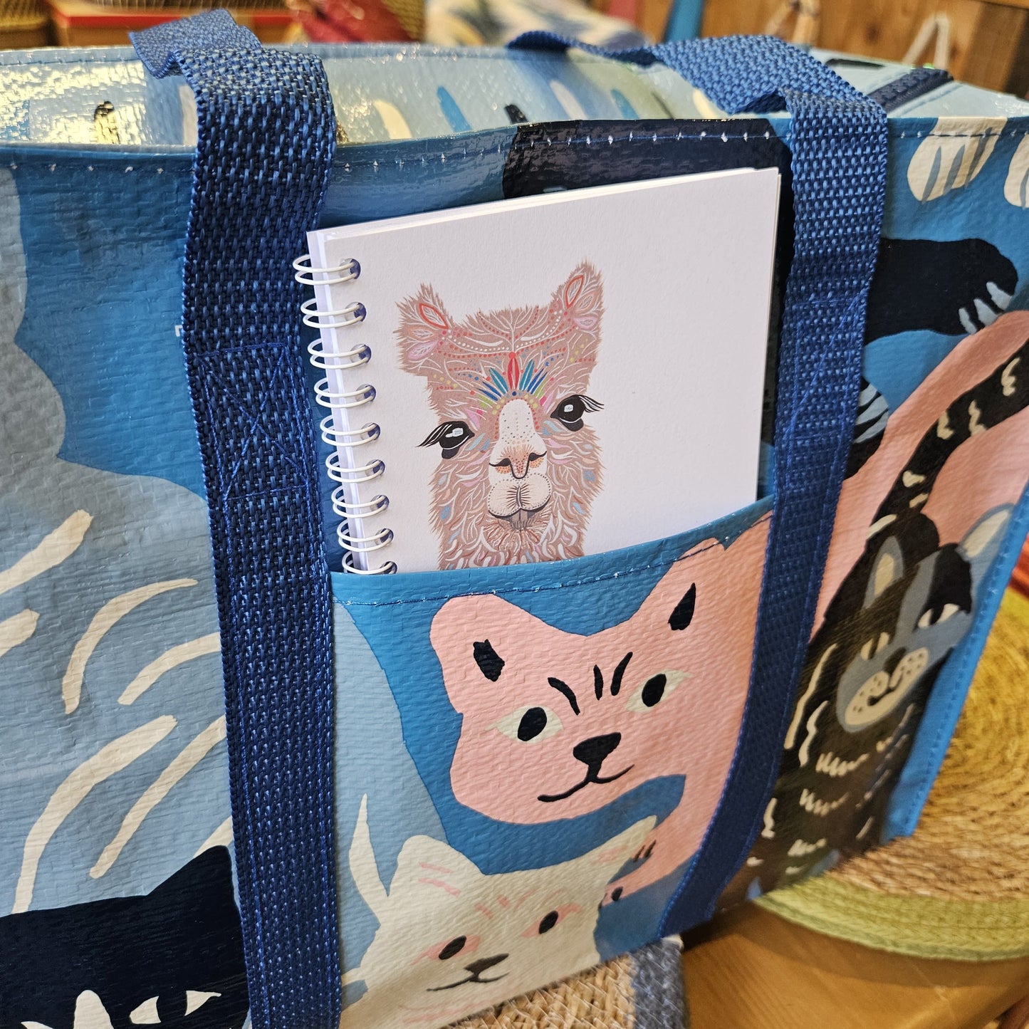 Happy Cats Shoulder Tote