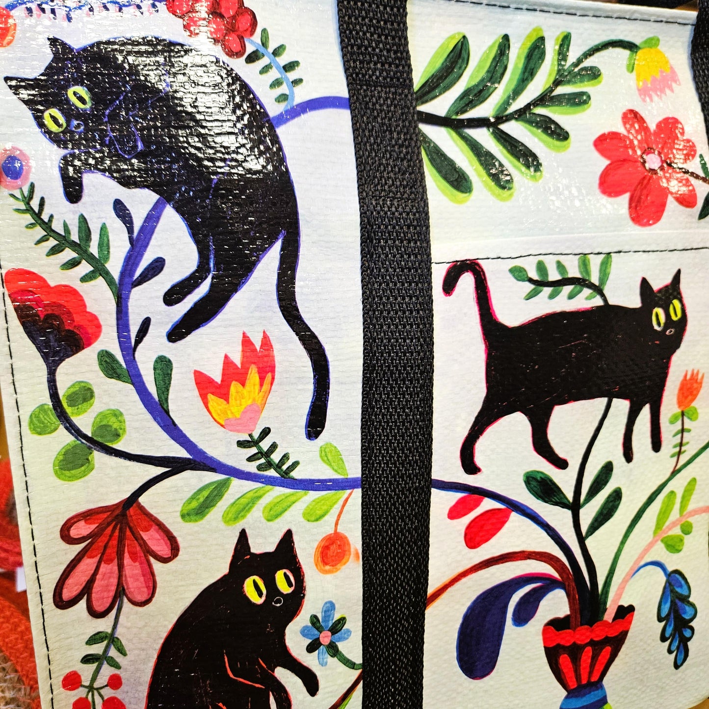 Here Kitty Shoulder Tote
