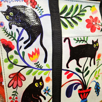 Here Kitty Shoulder Tote