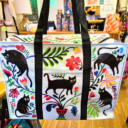 Here Kitty Shoulder Tote